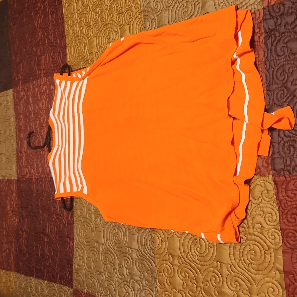 NEW Duster cardigan striped sweater - Picture 2 of 4